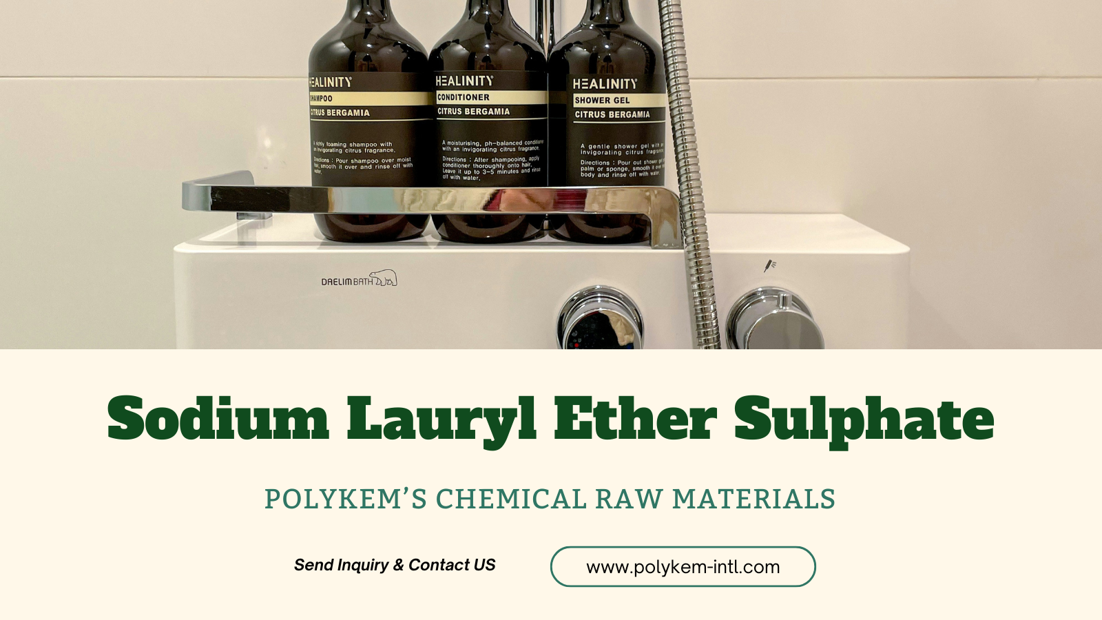 Váš dôveryhodný partner povrchovo aktívnej látky: Polykem' Sodium Lauryl Ether Sulphate (SLES)