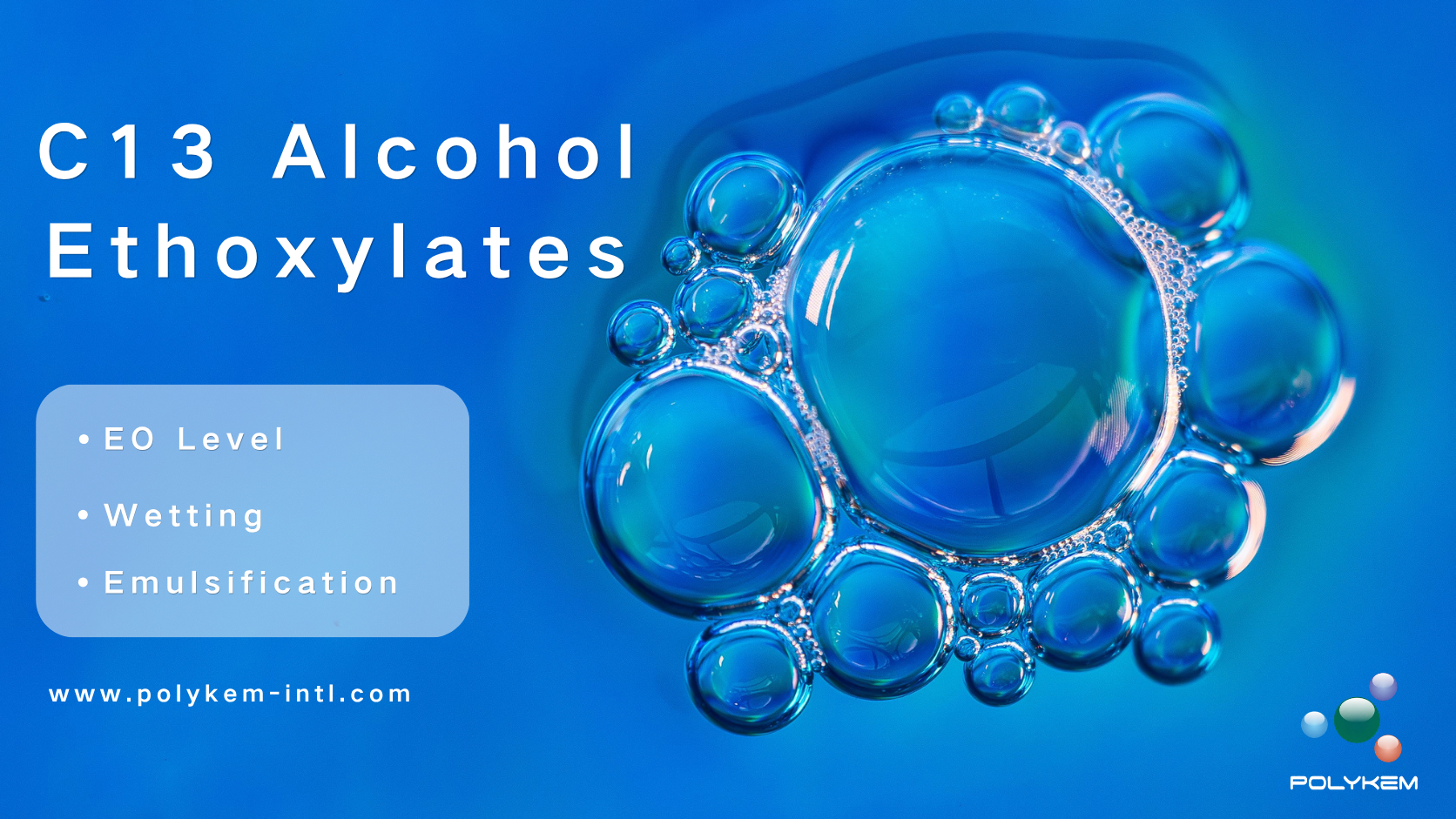 Pochopenie C13 alkoholetoxylátov: hladina EO, zmáčanie a emulgácia