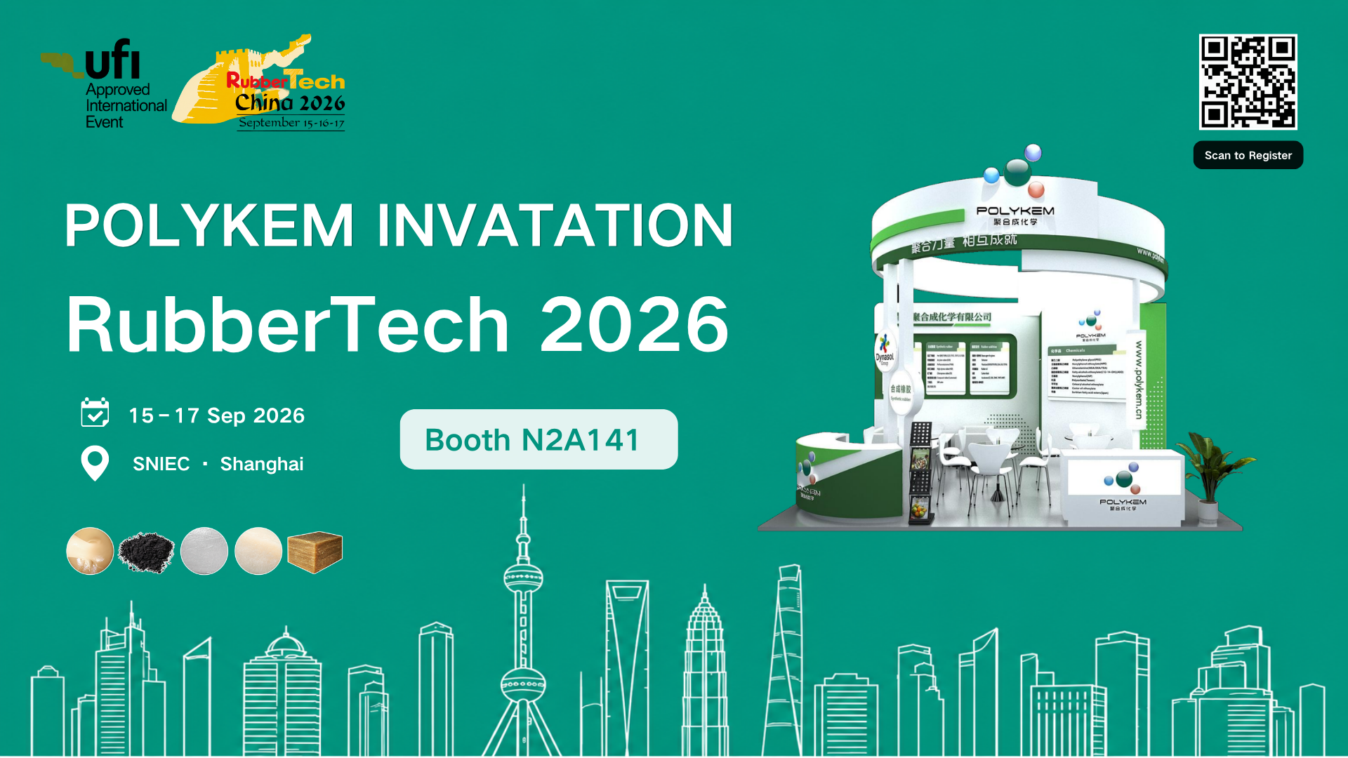 Zoznámte sa s Polykem na RubberTech China 2026 v Šanghaji